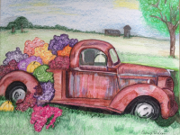 Sauvie Island Truck by Cheryl Wilson