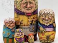 Fae Family Nesting Dolls by Jan Fagan
