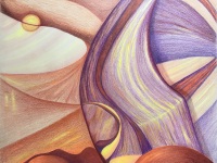 Inspiration Canyon by Jeanne Bates