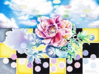 Peony Polka by Sheila Theodoratos